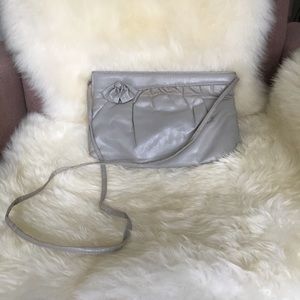 * VINTAGE * Gray Clutch.
